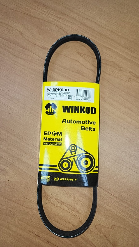 Ремень поликлиновый Winkod 3PK 630 купить,NaN