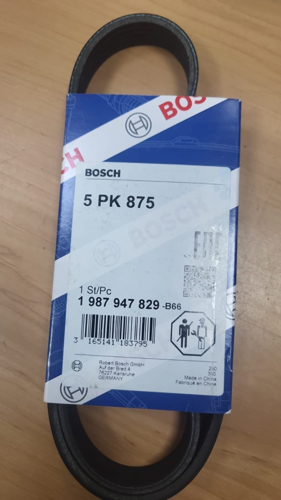 Ремень поликлиновый Bosch 5PK 875 /1987947829 купить,NaN