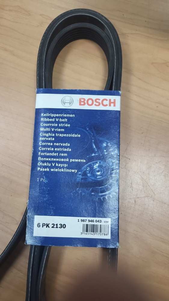 Ремень поликлиновый Bosch 6PK 2130 /1987946043 купить,NaN