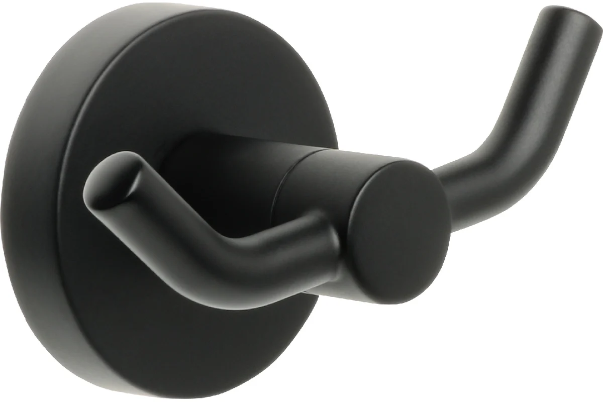 Крючок двойной Fixsen Comfort Black FX-86005A черный