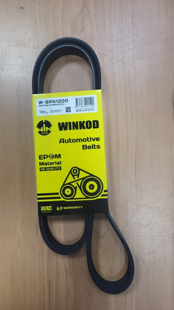 Ремень поликлиновый Winkod 6PK 1200