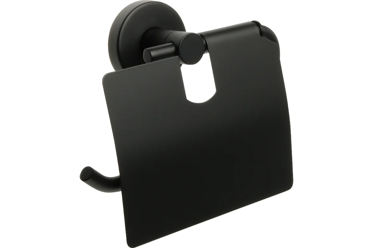 Бумагодержатель Fixsen Comfort Black FX-86010 черный