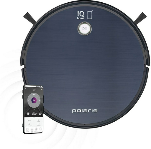 Робот-пылесос Polaris PVCR 3300 IQ Home Aqua черный