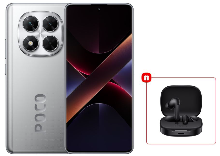 Смартфон Poco X7 12/512Gb Silver + подарок купить,NaN