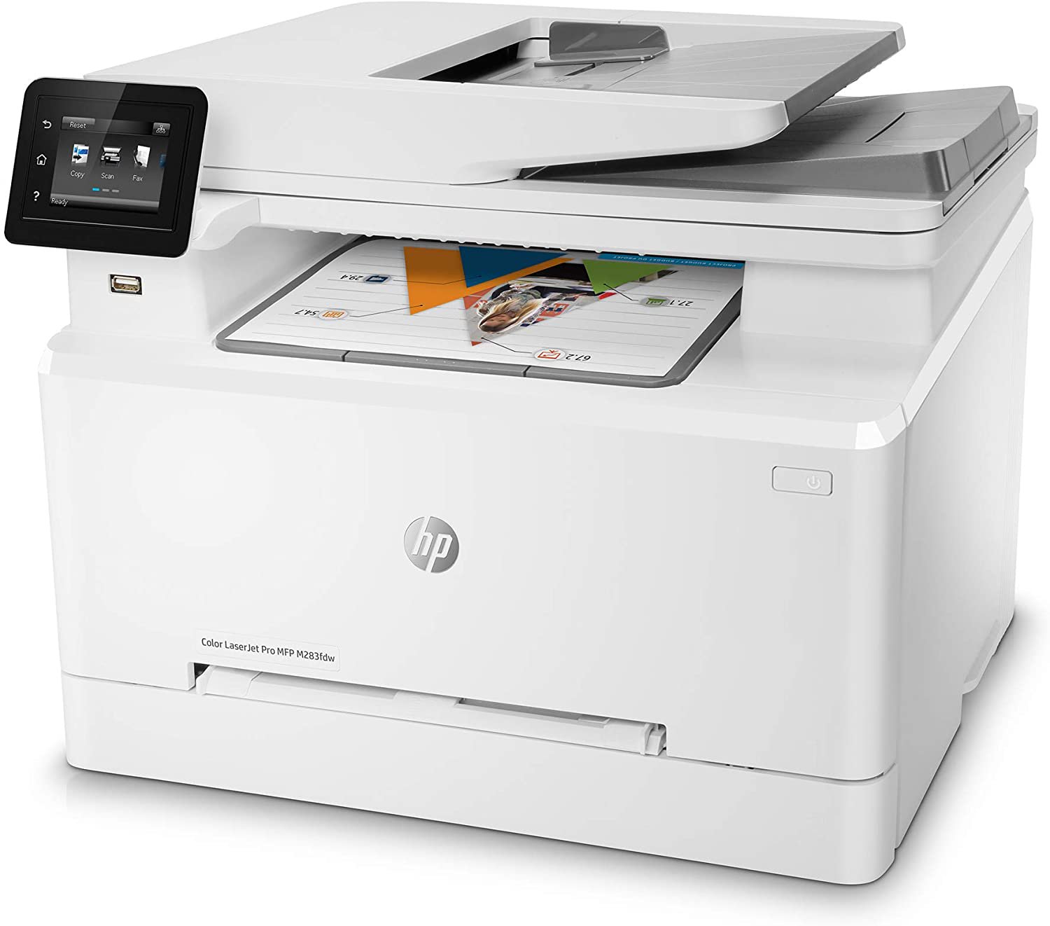 МФУ HP Color LaserJet Pro MFP M283fdw белое - ForteMarket МФУ HP Color LaserJet Pro MFP M283fdw белое купить,0