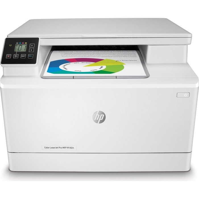 МФУ HP Color LaserJet Pro MFP M182n белое купить,0