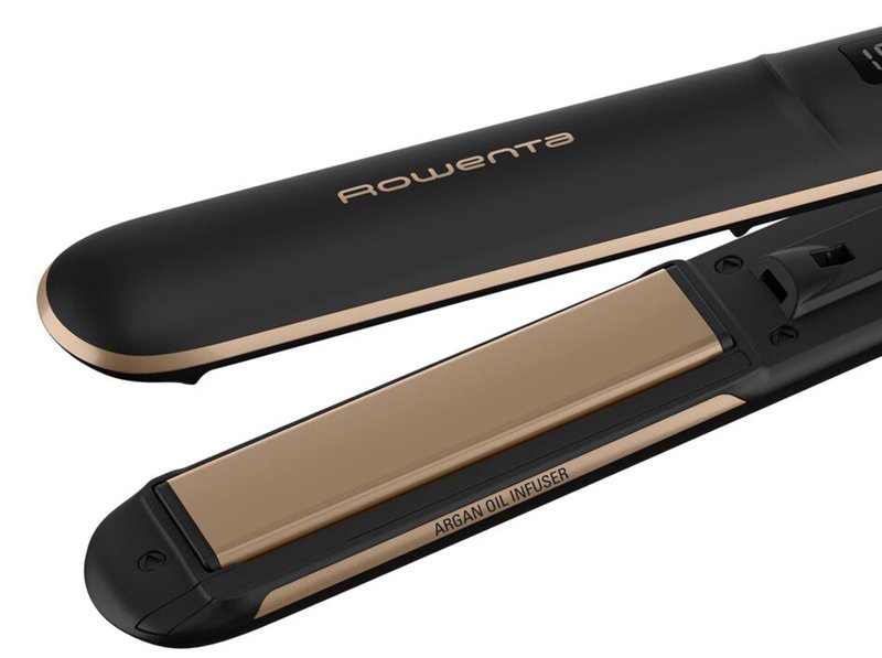 Выпрямитель Rowenta SF4630F0 черно-золотистый  купить,0