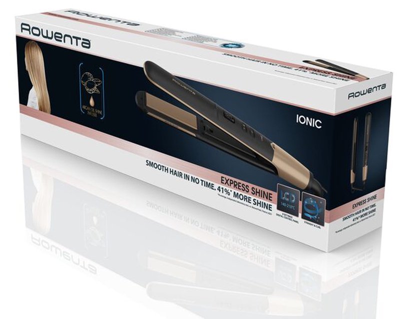 Выпрямитель Rowenta SF4630F0 черно-золотистый  купить,0