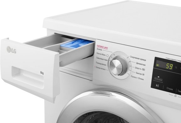 Стиральная машина LG F2J3NS2W белая  купить,0