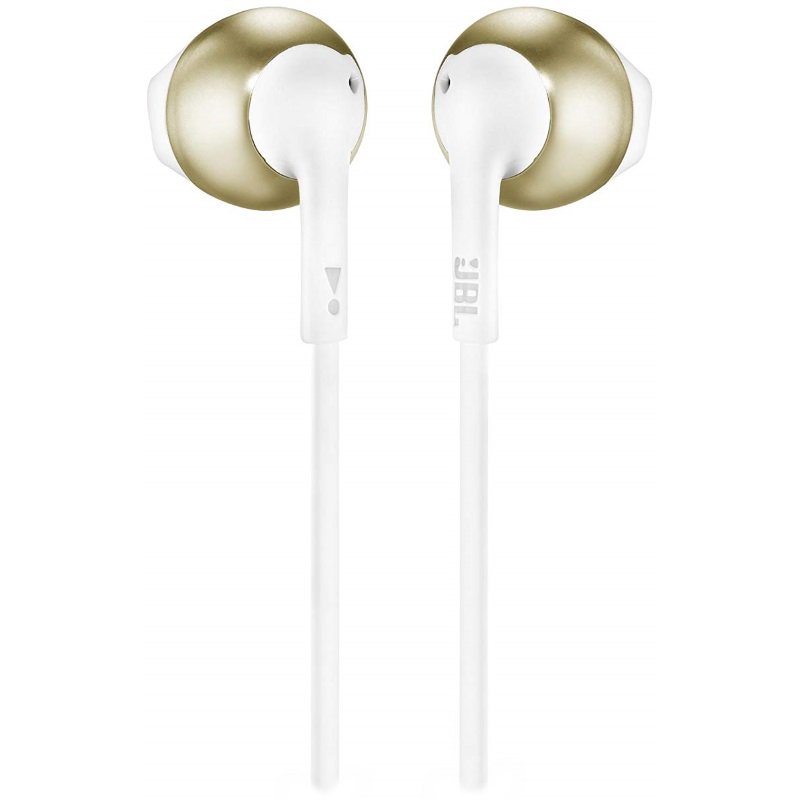 Наушники JBL JBLT205CGD бело-золотистые