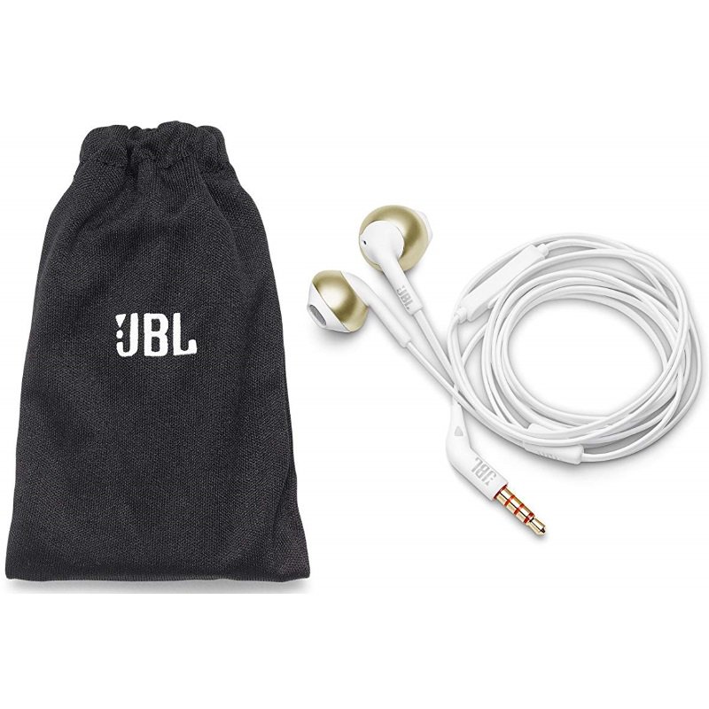 Наушники JBL JBLT205CGD бело-золотистые