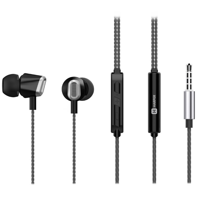 Наушники Harper HV-406 черные