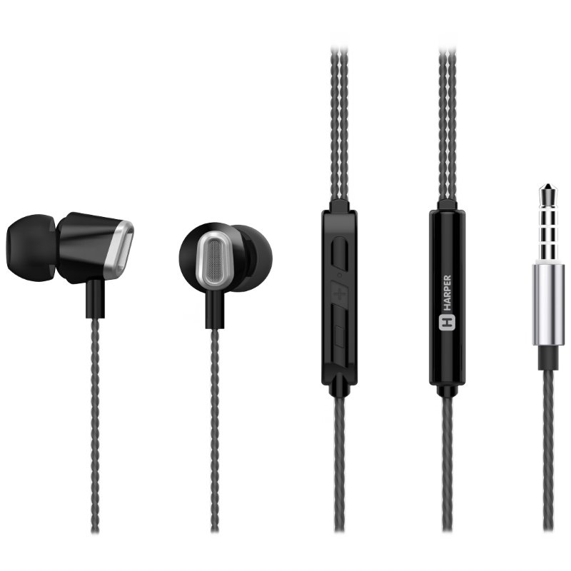 Наушники Harper HV-406 черные