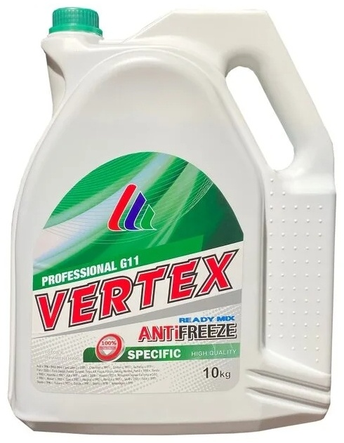 Антифриз Vertex Specific G-11 зеленый 10кг купить,NaN