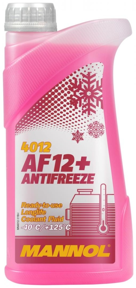 Антифриз Mannol 4012 AF12 зеленый G-12+ 1л купить,NaN