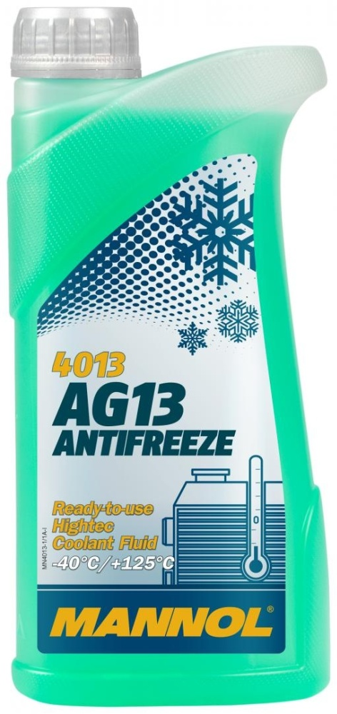 Антифриз Mannol 4013 AG13 зеленый G-13 1л купить,NaN