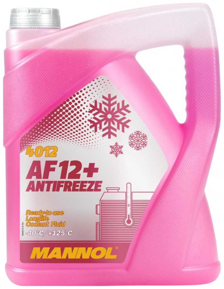 Антифриз Mannol 4012 AF12 зеленый G-12+ 5л купить,NaN