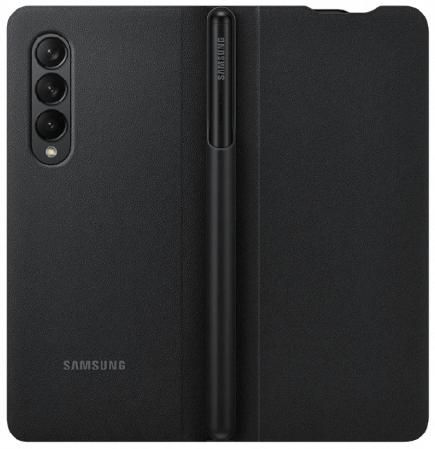 Чехол Samsung Flip Cover для Galaxy Z Fold 3 EF-FF92PCBEGRU черный купить,NaN