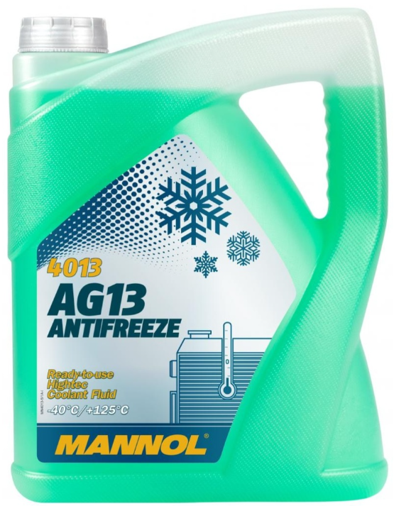 Антифриз Mannol 4013 AG13 зеленый G-13 5л купить,NaN