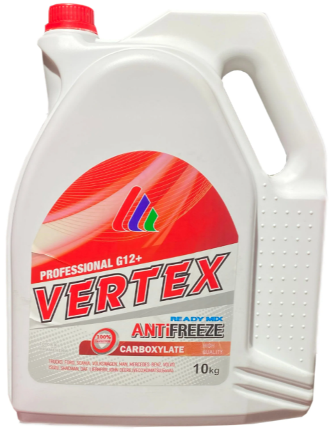 Антифриз Vertex Carboxylate G-12+ красный 10кг купить,NaN