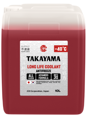  Антифриз Takayama Long Life Coolant G-11 красный 10л купить,NaN
