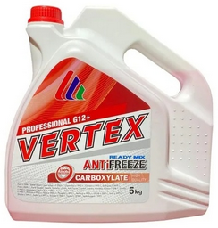Антифриз Vertex Carboxylate G-12+ красный 5кг