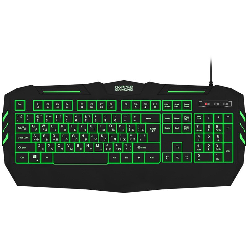 Клавиатура Harper Gaming Backfire GKB-15 черная