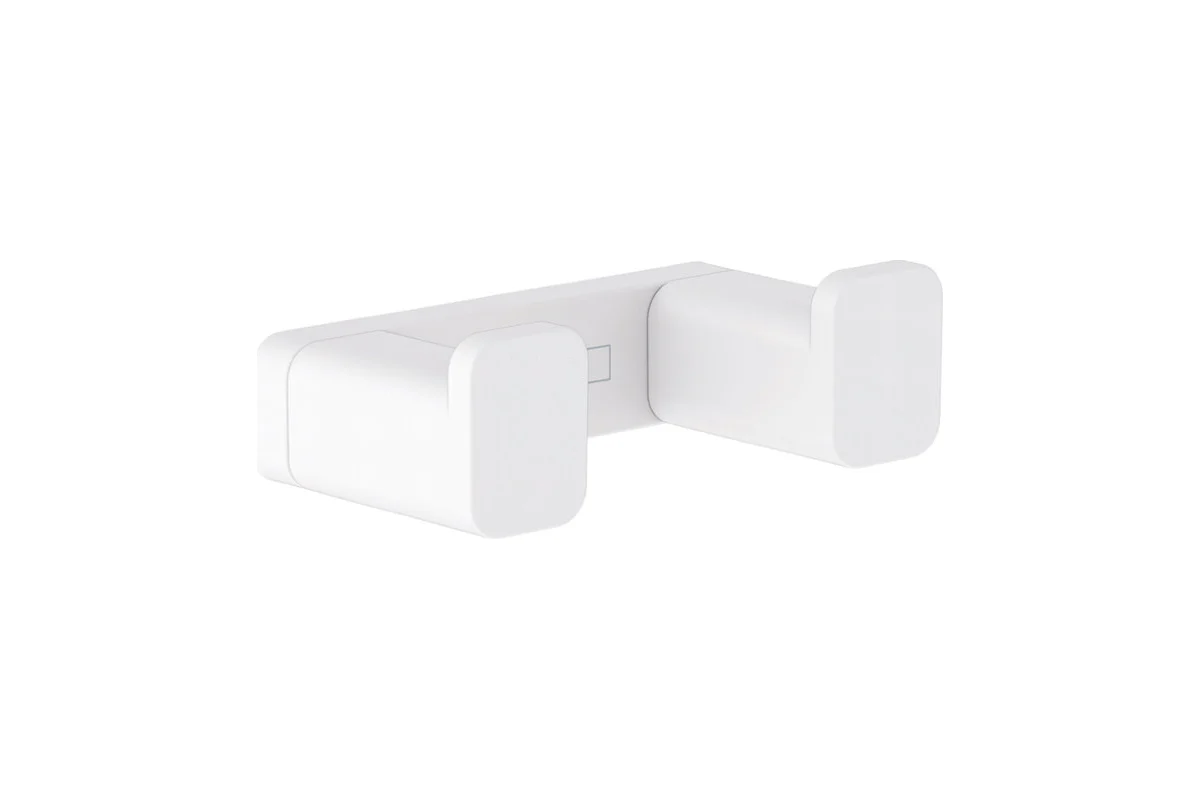 Крючок двойной Hansgrohe AddStoris 41755700 белый