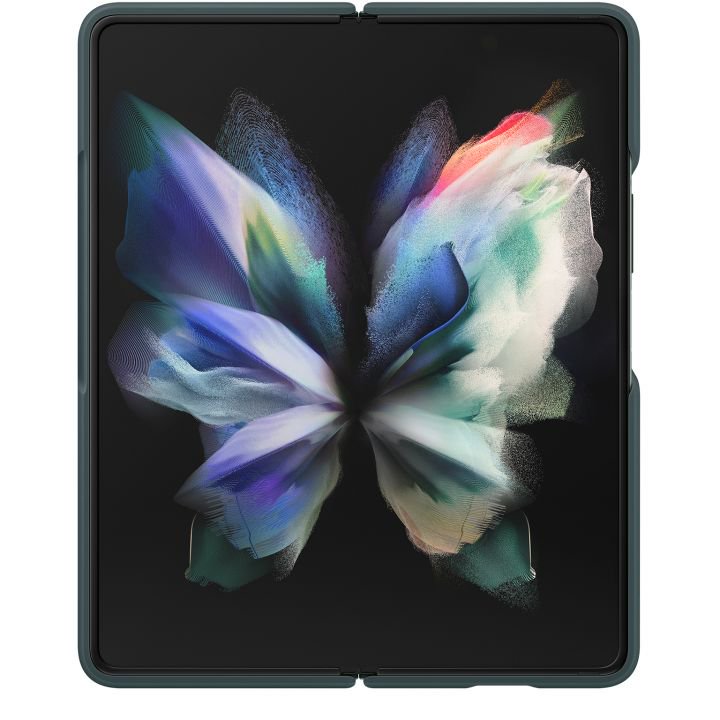 Чехол Samsung Silicone Cover для Galaxy Z Fold 3 EF-PF926TGEGRU зеленый купить,NaN