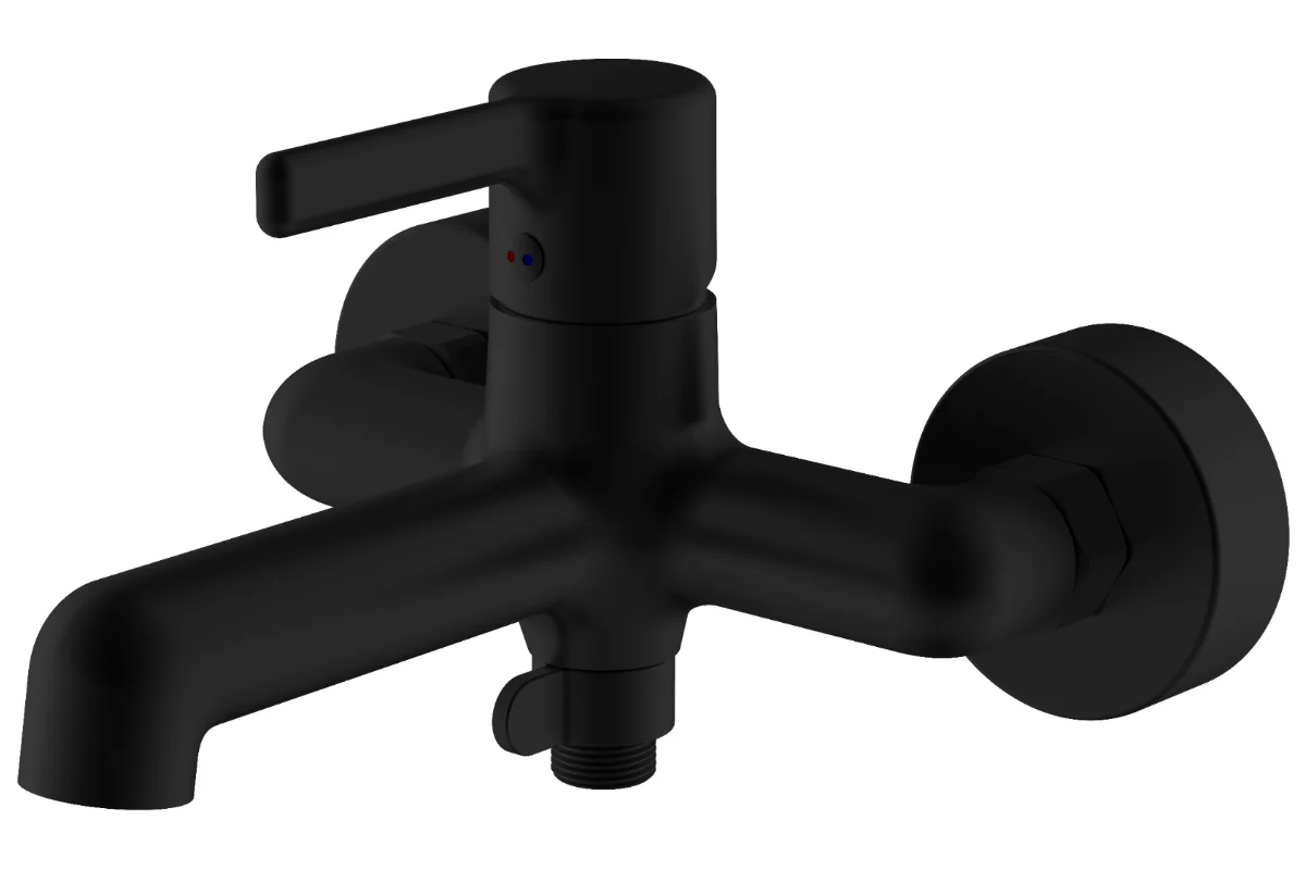 Смеситель Voda Column Black CLM54B черный купить,46991