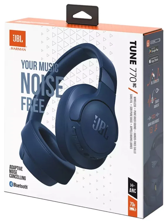 Наушники JBL Tune 770NC JBLT770NCBLU Blue купить,49990