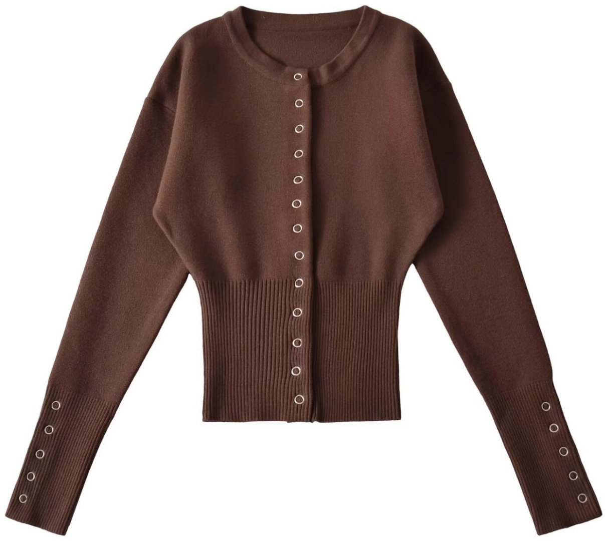 Кардиган TriumphEast Soft Knit Cardigan коричневый 46