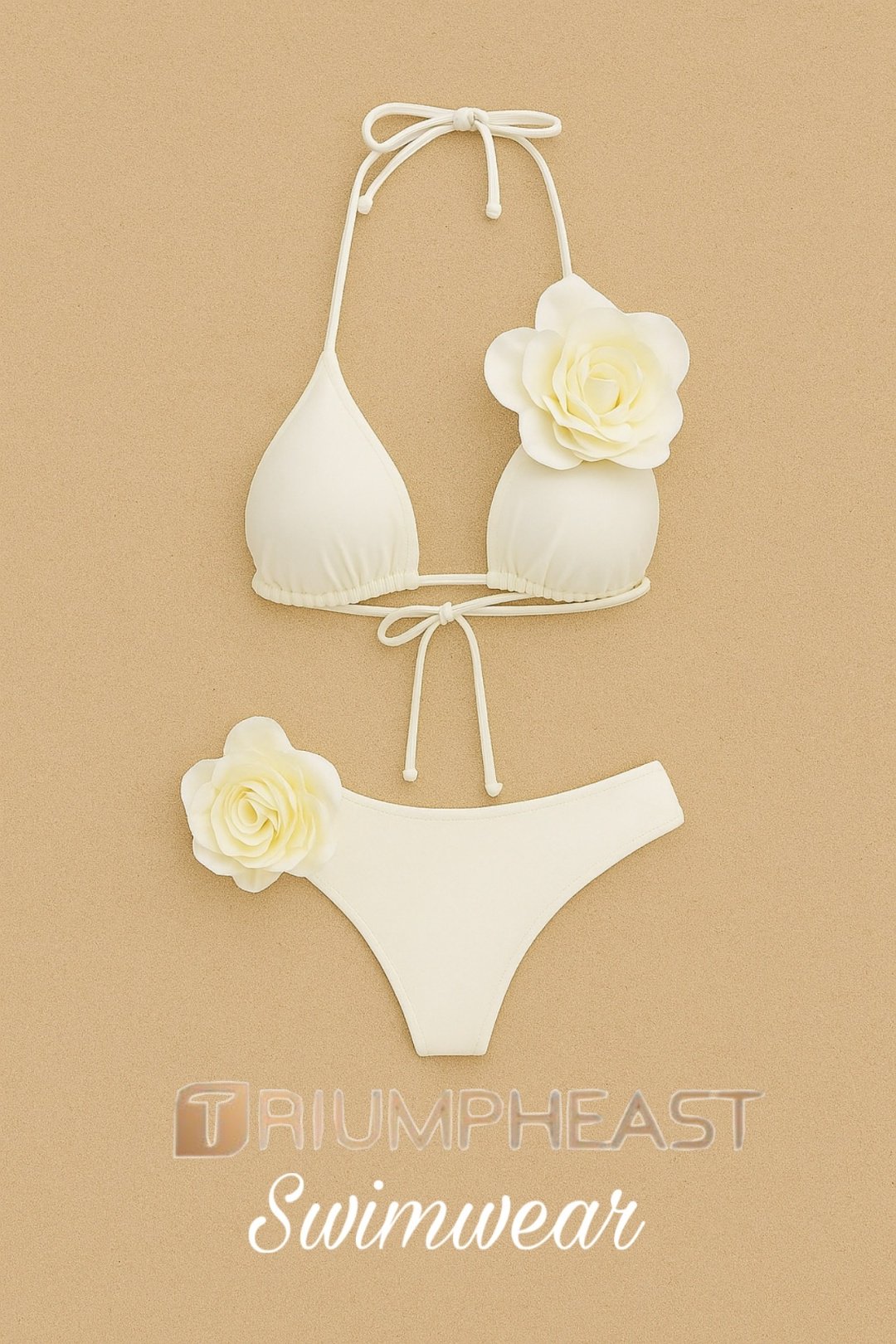 Купальник раздельный TriumphEast TE-swimwear2 молочный 48