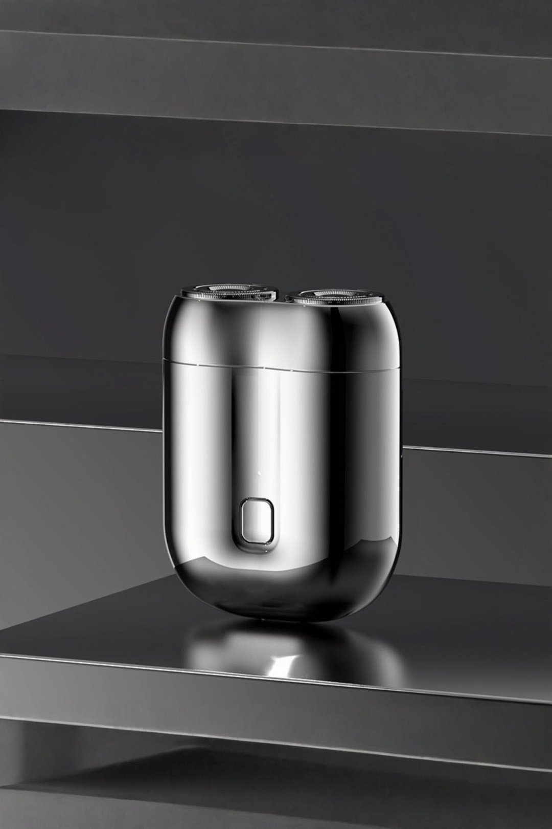 Электробритва TriumphEast mini shaver тёмно-серебристая