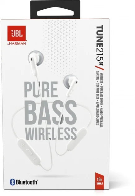 Наушники JBL Tune 215BT JBLT215BTWHT White купить,NaN