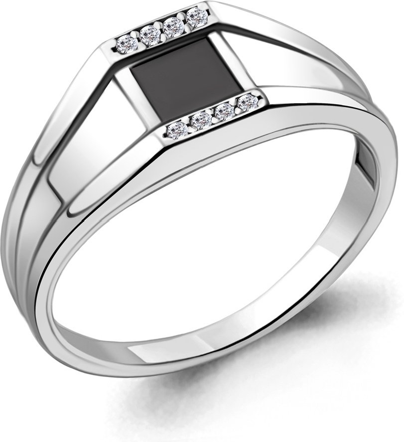 Мужская печатка Aquamarine 68736АЧ 19р купить,NaN