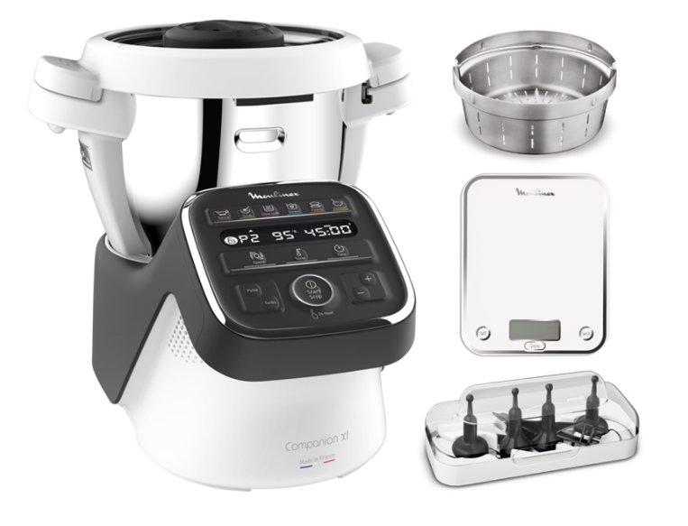 Кухонный робот Moulinex Companion XL HF80B832 серебристый купить,NaN