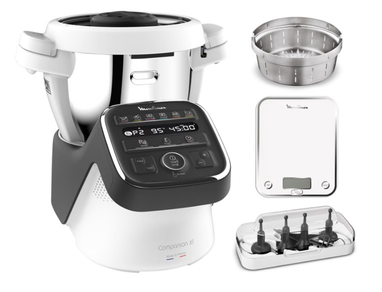 Кухонный робот Moulinex Companion XL HF80B832 серебристый купить,NaN