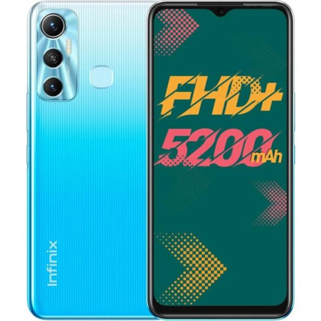 Смартфон Infinix Hot 11 128gb Blue купить,NaN