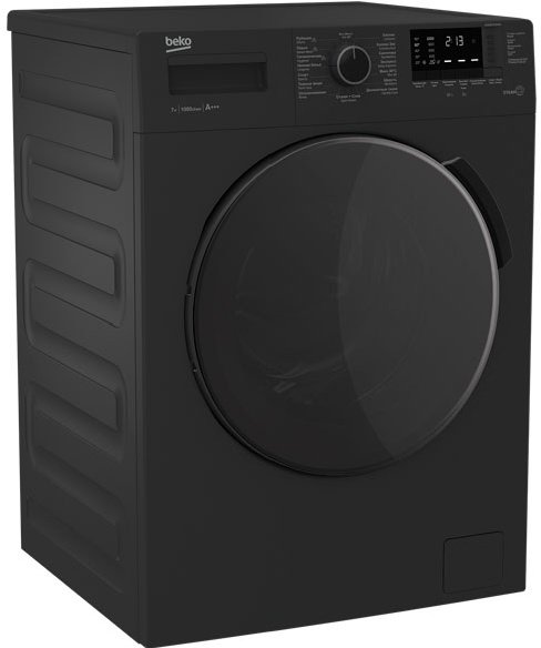 Стиральная машина Beko WSRE7512PRA черная 