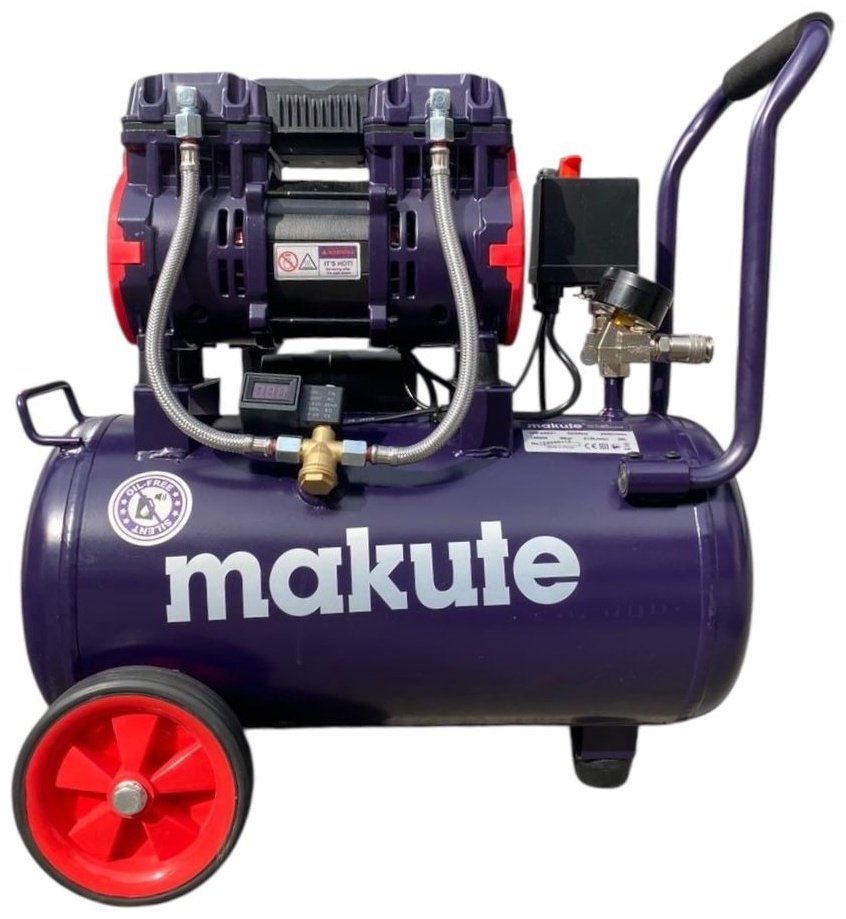Компрессор безмасляный Makute AC121-30W, 8 бар купить,NaN