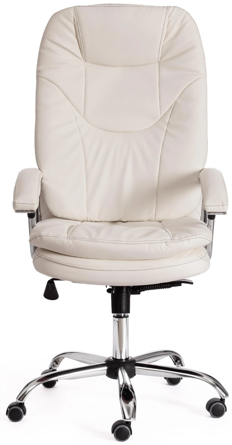 Кресло офисное Tetchair Softy Lux 15284 126х65х45см белый купить,NaN