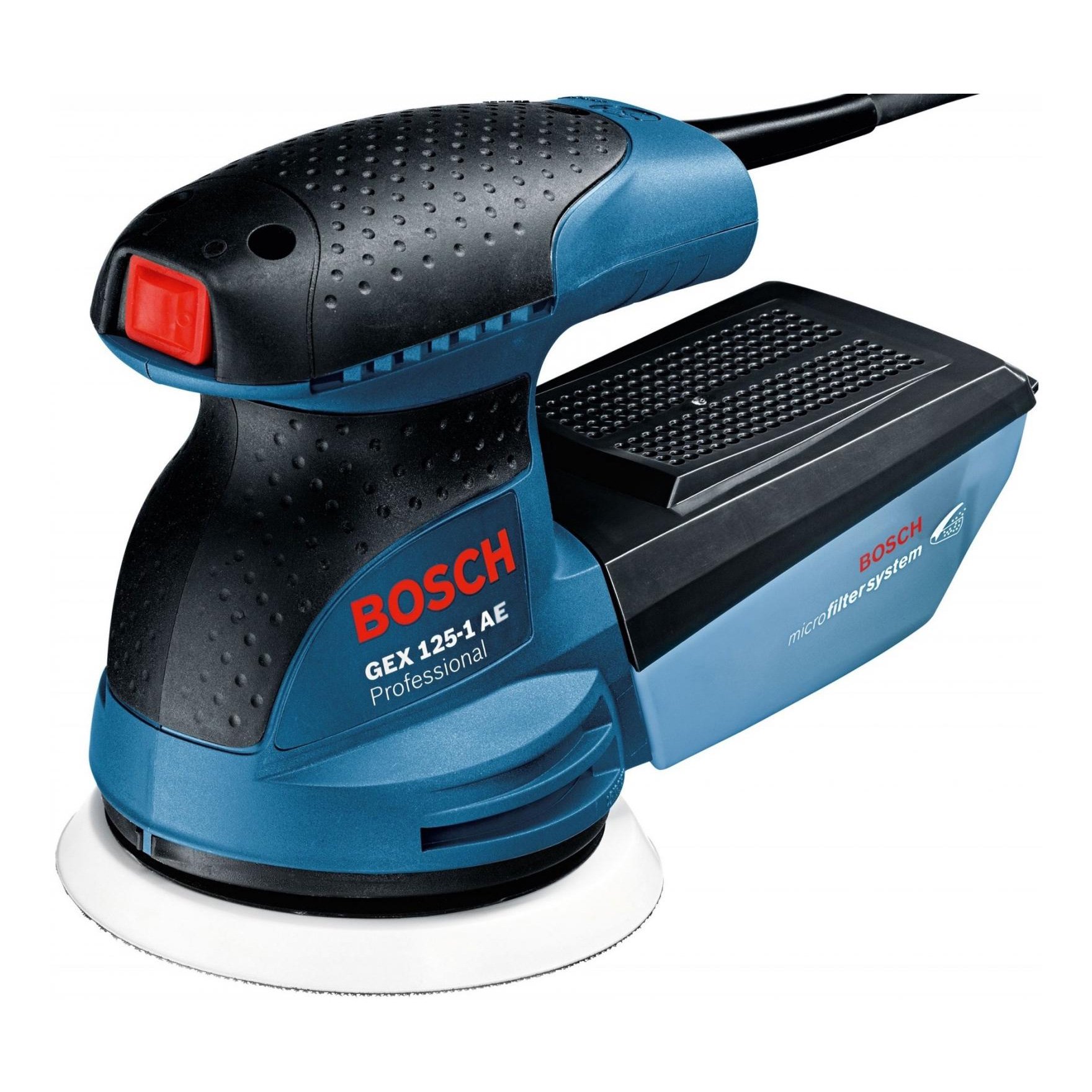 Шлифмашинка Bosch GEX 34-125 синяя купить,0