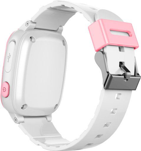 Смарт-часы Wonlex Smart Baby Watch GW100S CT-17 белый-розовый купить,NaN