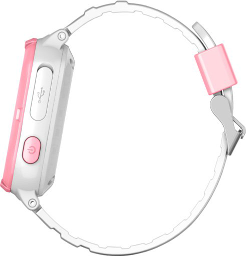 Смарт-часы Wonlex Smart Baby Watch GW100S CT-17 белый-розовый купить,NaN