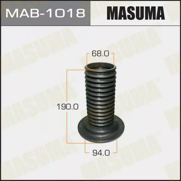 Пыльник амортизатора Masuma MAB-1018 купить,NaN