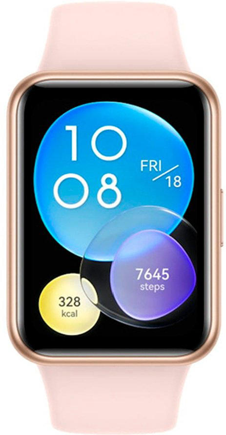 Часы Huawei Watch Fit 2 Activ YODA-B09S YDA-B09S 55028915 46mm Gold Sakura Pink купить,NaN