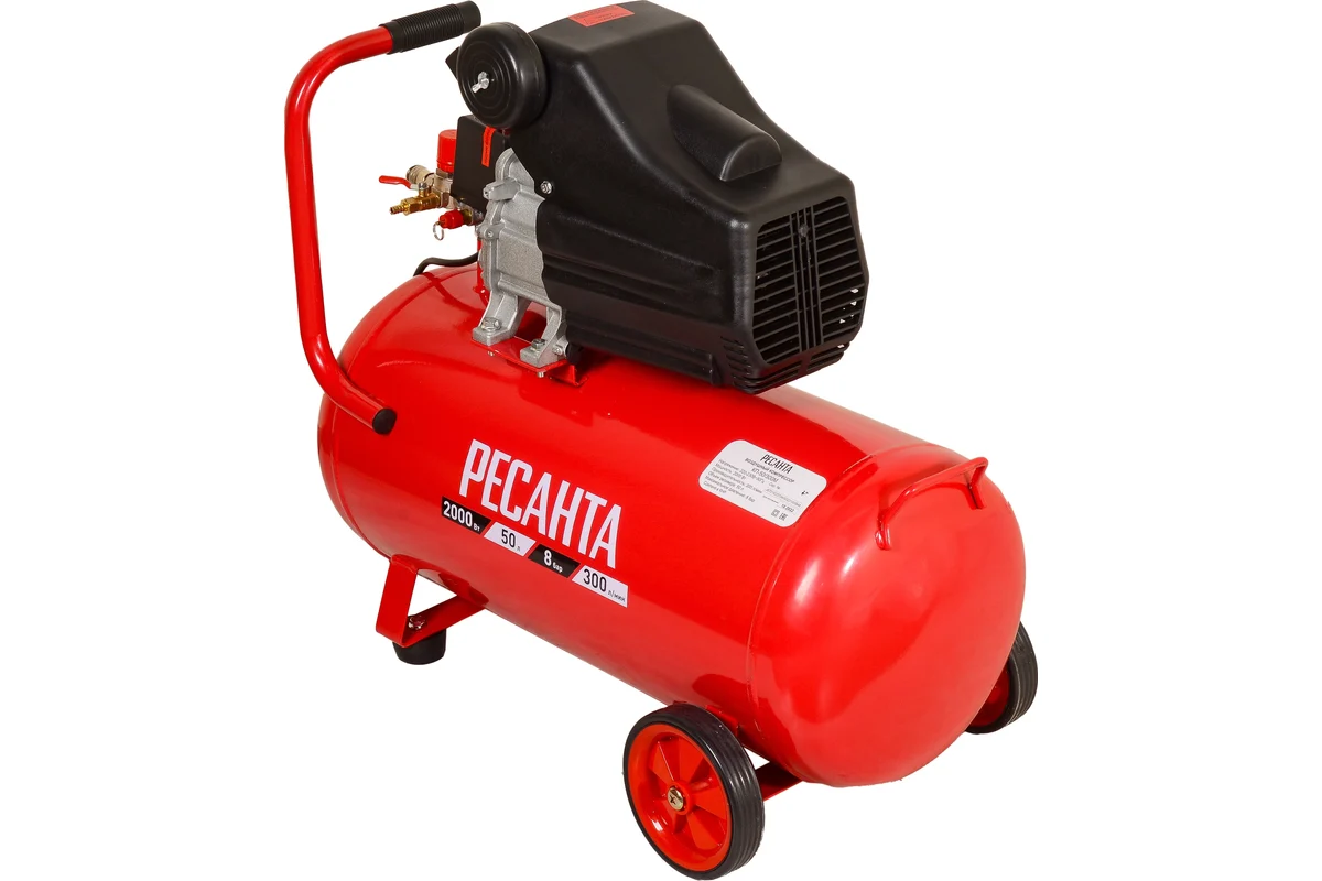 Компрессор Ресанта КП-50/300М 2000Вт купить,NaN
