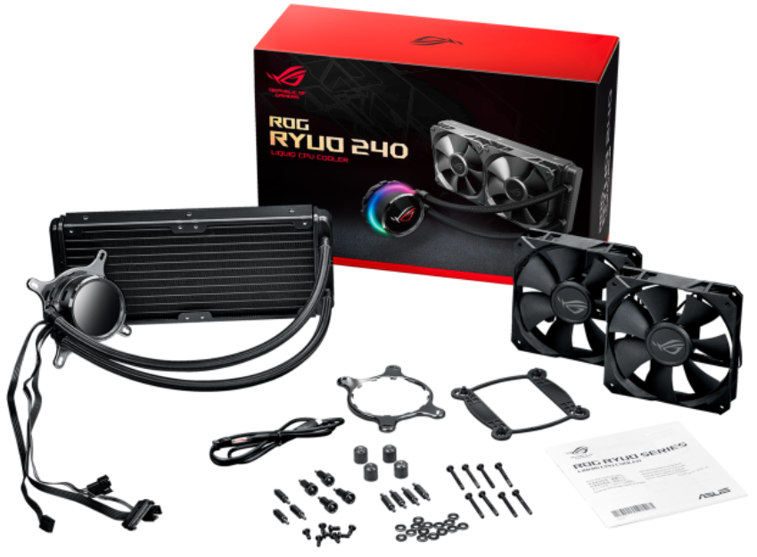 Система водяного охлаждения Asus ROG Ryuo 240 купить,0