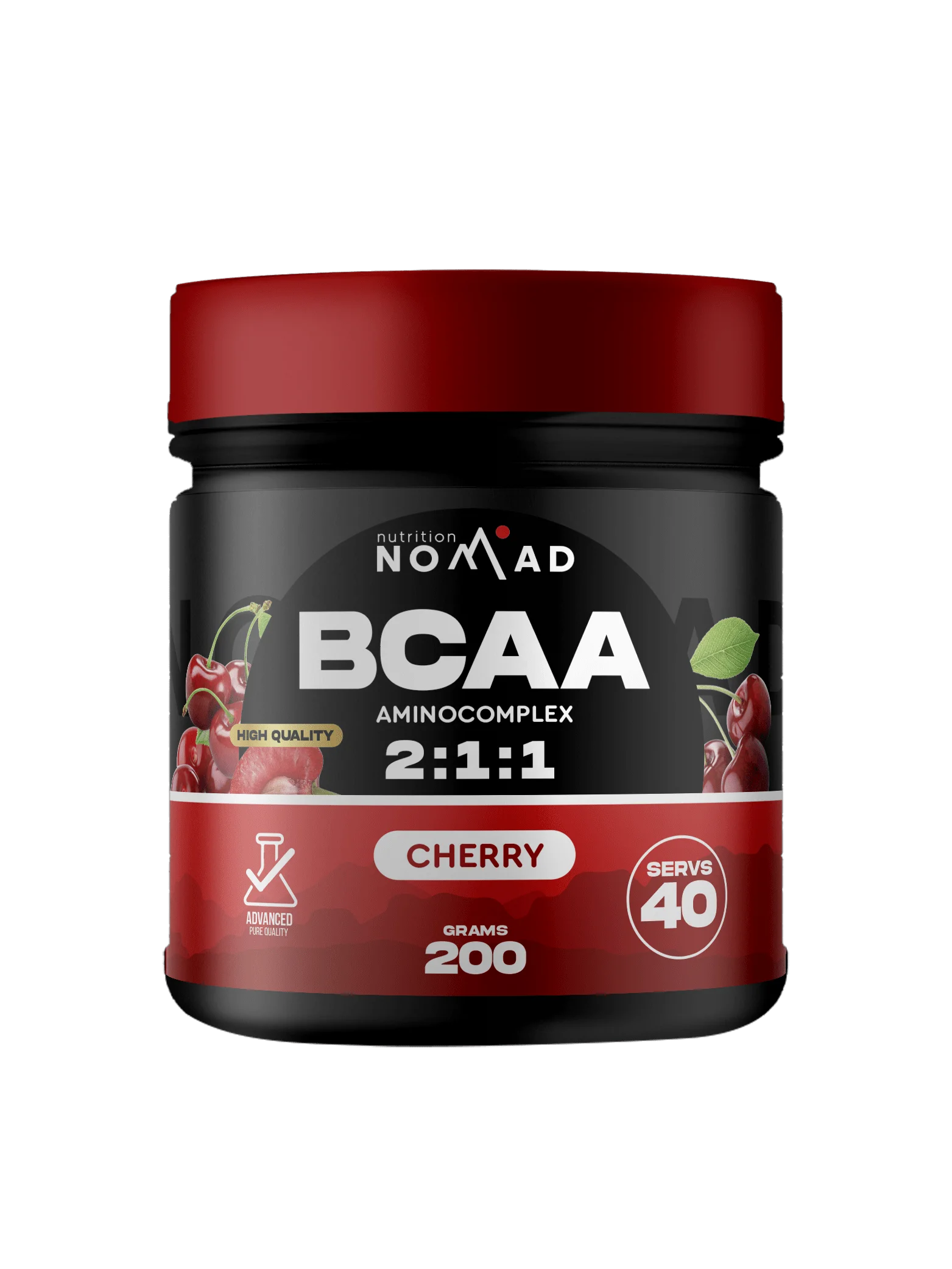 BCAA 2:1:1 Nomad Nutrition Вишня 200 гр
